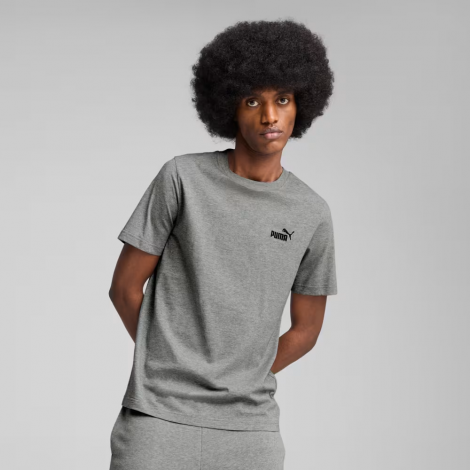 Футболка Ess Small No. 1 Logo Tee 68253403 Puma L Серый