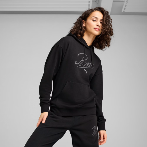 Толстовка Script Comfort Hoodie 68498301 Puma L Черный