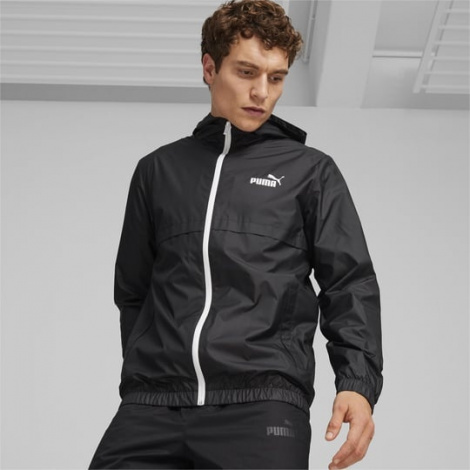 Вітровка Ess Solid Windbreaker 84748452 Puma L Чорний