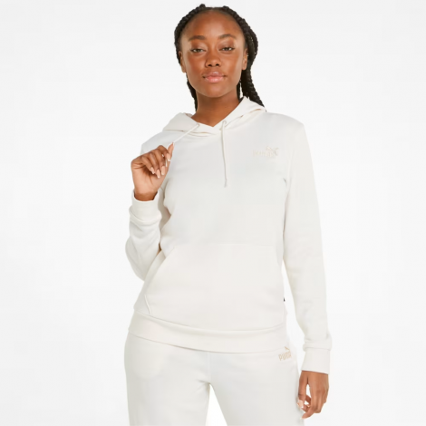 Толстовка Ess+ Embroidery Hoodie 84833299 Puma Xs Белый