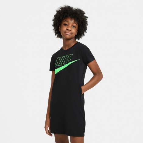 Платье G Nsw Futura Tshirt Dress Cu8375-011 Nike M Черный