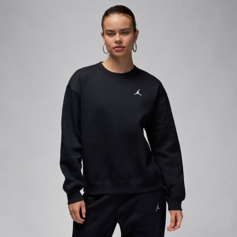 Світшот жіночий Nike JORDAN BROOKLYN FLEECE CREW-NECK SWEATSHIRT чорний FV7074-010