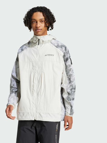 Вітровка Ng W.R Aop Jkt Jd5838 Adidas L Сірий