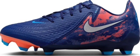 Бутсы Nike PHANTOM GX 2 ACADEMY 'ERLING HAALAND' FG/MG EH темно-сине-оранжевые HF1609-400