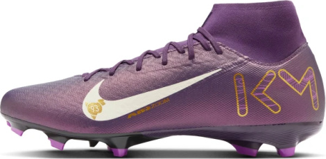 Бутсы Nike MERCURIAL ZOOM SUPERFLY 10 ACADEMY KYLIAN MBAPPÉ FG/MG темно-фиолетовые HJ7309-500