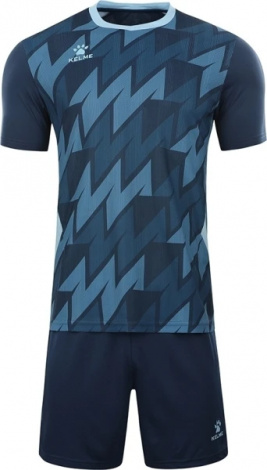 Комплект футбольной формы Kelme OVIEDO темно-синий 8351ZB1084.9471