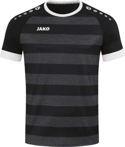 Футболка джерси детская Jako CELTIC MELANGE S/S черно-белая 4214-800