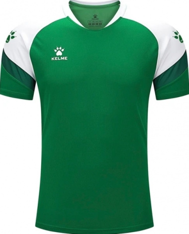 Футболка Kelme BRAVO зелено-белая 7351TX1092.9311