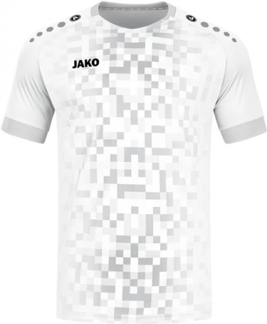 Футболка джерси детская Jako PIXEL S/S белая 4241-000