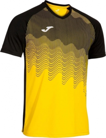 Футболка Joma TIGER VI желто-черная 103679.901