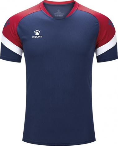 Футболка Kelme BRAVO темно-синьо-червона 7351TX1092.9423