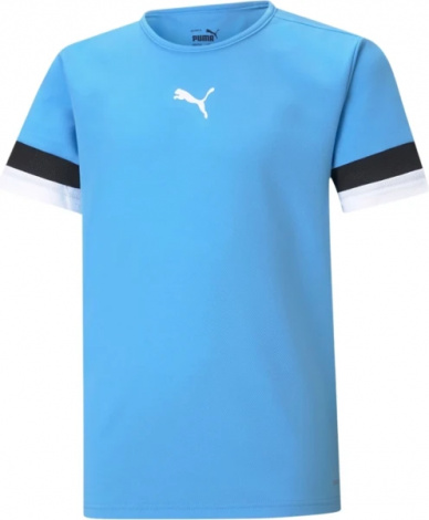 Футболка дитяча Puma TEAMRISE JERSEY JR блакитна 704938-18