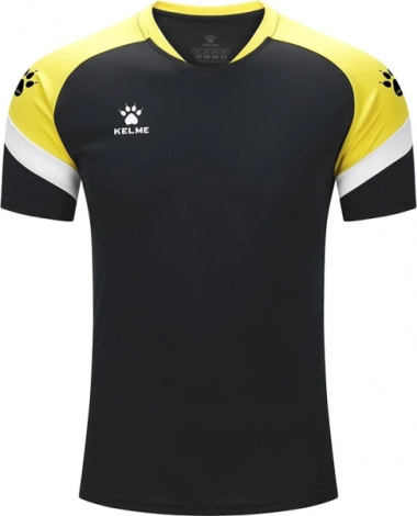 Футболка Kelme BRAVO чорно-жовта 7351TX1092.9005