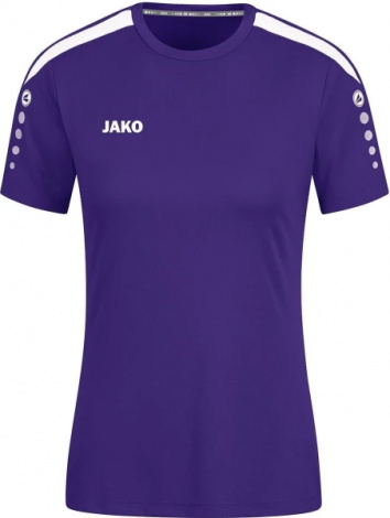 Футболка жіноча Jako джерсі POWER S/S фіолетова 4223-485