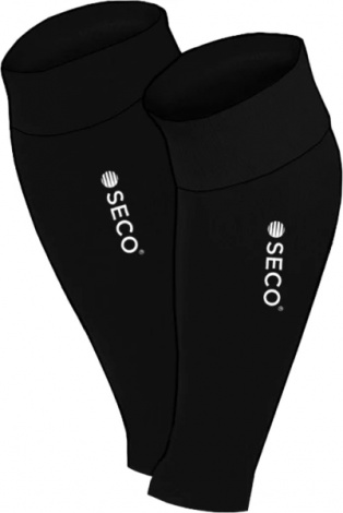 Гетры футбольные без носка Seco NAVARRA черные 23210201