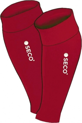 Гетры футбольные без носка Seco NAVARRA красные 23210202