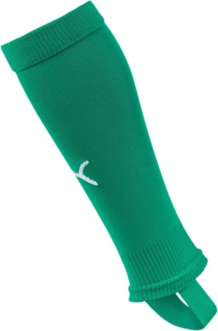 Гетры футбольные без носка Puma TEAM LIGA STIRRUP SOCKS CORE зеленые 703439-05