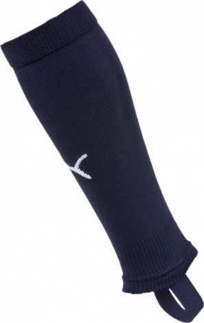 Гетры футбольные без носка Puma TEAM LIGA STIRRUP SOCKS CORE темно-синие 703439-06