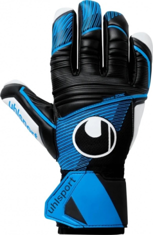 Воротарські рукавиці Uhlsport SOFT HN COMP блакитно-чорно-білі 1011354 01