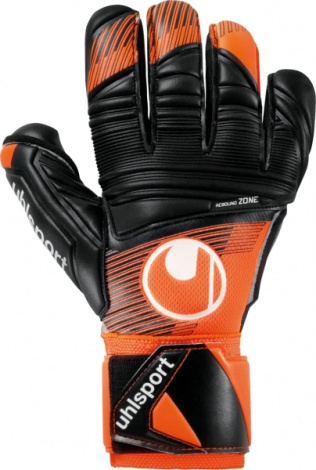 Воротарські рукавиці дитячі Uhlsport SUPER RESIST HN чорно-помаранчеві 1011316 01