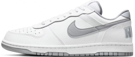 Кроссовки Nike BIG LOW бело-серые 355152-106