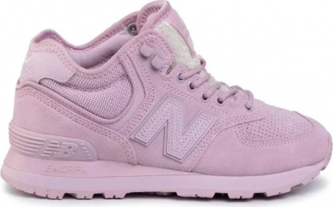 Кросівки жіночі New Balance 574 рожеві WH574BF