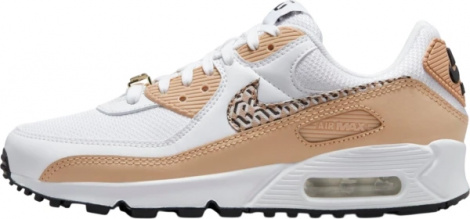 Кросівки жіночі Nike AIR MAX 90 біло-світло-коричневі FB2617-100