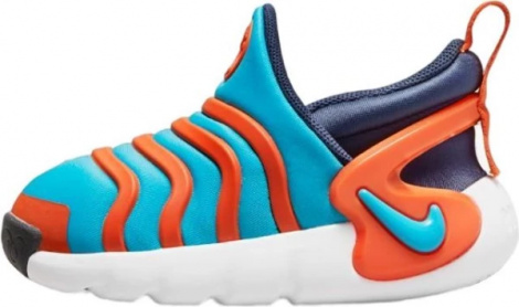 Кросівки дитячі Nike DYNAMO GO (TD) оранжево-блакитні DH3438-403