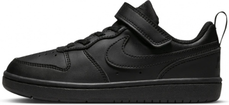 Кроссовки детские Nike COURT BOROUGH LOW RECRAFT (PS) черные DV5457-002