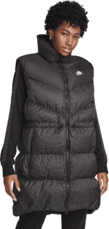 Жилетка жіноча Nike W NSW ESSNTL ECDWN GS VEST чорна FB8794-010