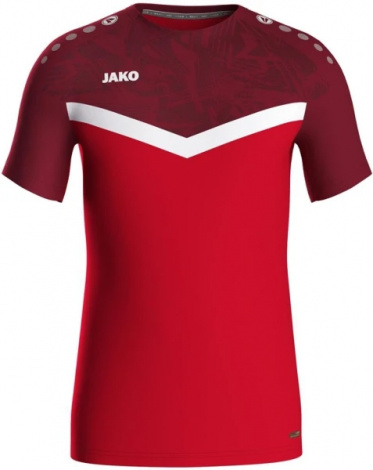 Футболка детская Jako ICONIC красно-белая 6124-103