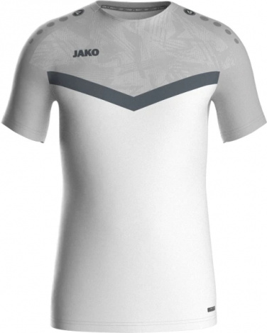Футболка детская Jako ICONIC бело-серая 6124-016