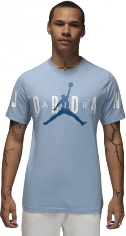 Футболка Nike MJ JD AIR STRETCH SS CREW блакитна DV1445-436