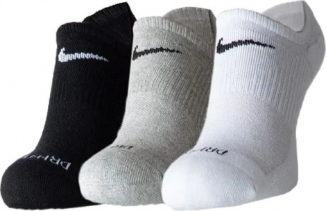 Шкарпетки Nike EVRY PLUS CUSH NS FOOT 3P різнокольорові (3 пари) SX7840-911