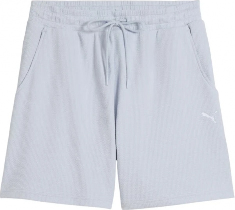 Шорты женские Puma HER 5" HIGH-WAIST дымчато-голубые 68506247