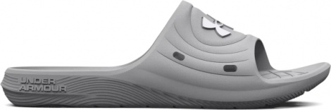 Шлепанцы женские Under Armour LOCKER IV SLIDES серые 3027013-100