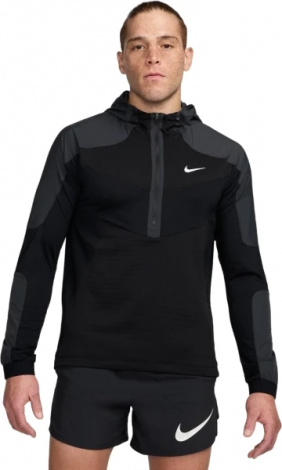 Реглан Nike M NK ELMNT TOP LS WR чорно-сірий HF7452-010