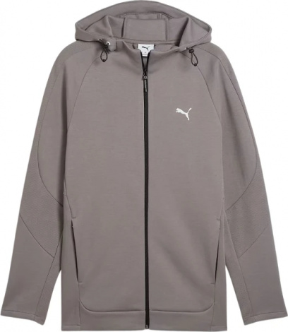 Толстовка Puma EVOSTRIPE серая 68461379