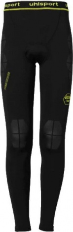 Термобілизна лосини Uhlsport BIONIKFRAME RES LONGTIGHT чорно-жовті 1005643 01