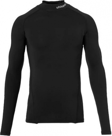 Футболка компресійна Uhlsport DISTINCTION PRO BASELAYER TURTLE NECK чорна 1003069 01