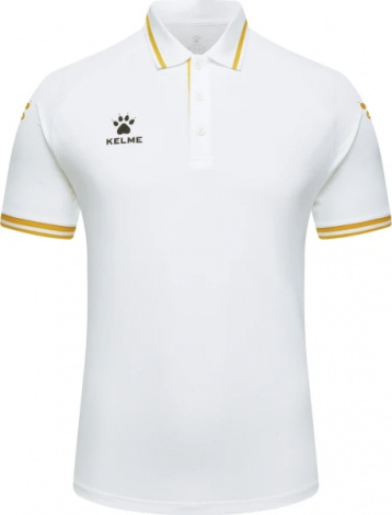 Поло Kelme K-COOL біло-золоте 8451PL1064.9100