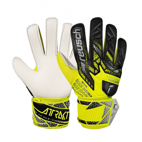 Рукавиці Воротарські Дитячі Reusch Attrakt Solid Junior 5572515-2014, Цвет Салатовый, Размер (Европ