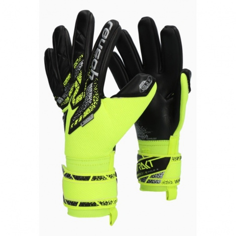 Рукавиці Воротарські Reusch Attrakt Gold X Nc Junior 5572955-2025, Цвет Салатовый, Размер (Европа) -