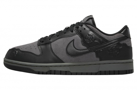 Кросівки Чоловічі Nike Dunk Low Black/Grey Hf1986-001 38.5