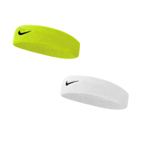 Комплект Повязка Nike 2 (Белая+Неоновая) Nnn07-101-710 Комбинированный 1Size (94016)