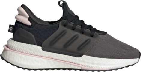 Кроссовки женские Adidas X_PLRBOOST темно-серо-черно-светло-розовые HP3139