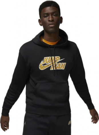 Толстовка Nike MJ FLT MVP JM FLC PO чорна DQ8037-010