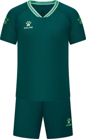 Комплект футбольной формы детский Kelme FARO темно-зеленый 8451ZB3246.9306