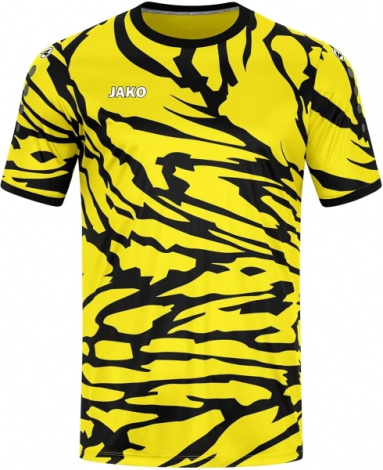Футболка джерси Jako ANIMAL S/S желто-черная 4242-301