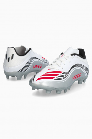 Детские бутсы adidas F50 League Messi MG Junior - Серебряный